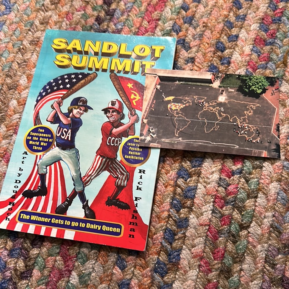 Sandlot Summit by Rick Fishman AUTOGRAPHED Signed‎